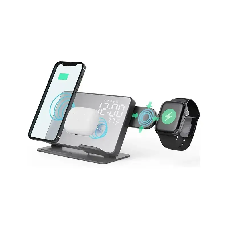 شارژ سه دستگاه همزمان با charging stand multi function (4 in 1)